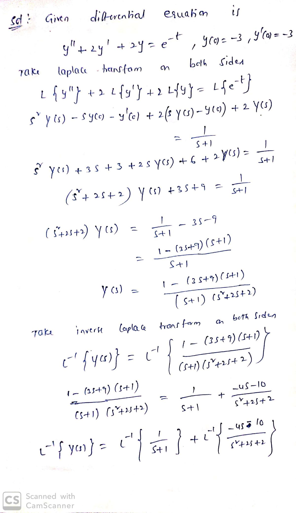 Advanced Math homework question answer, step 2, image 1